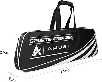 Amazon.co.jp: バドミントン ラケットバッグ テニス 2-3本入れ