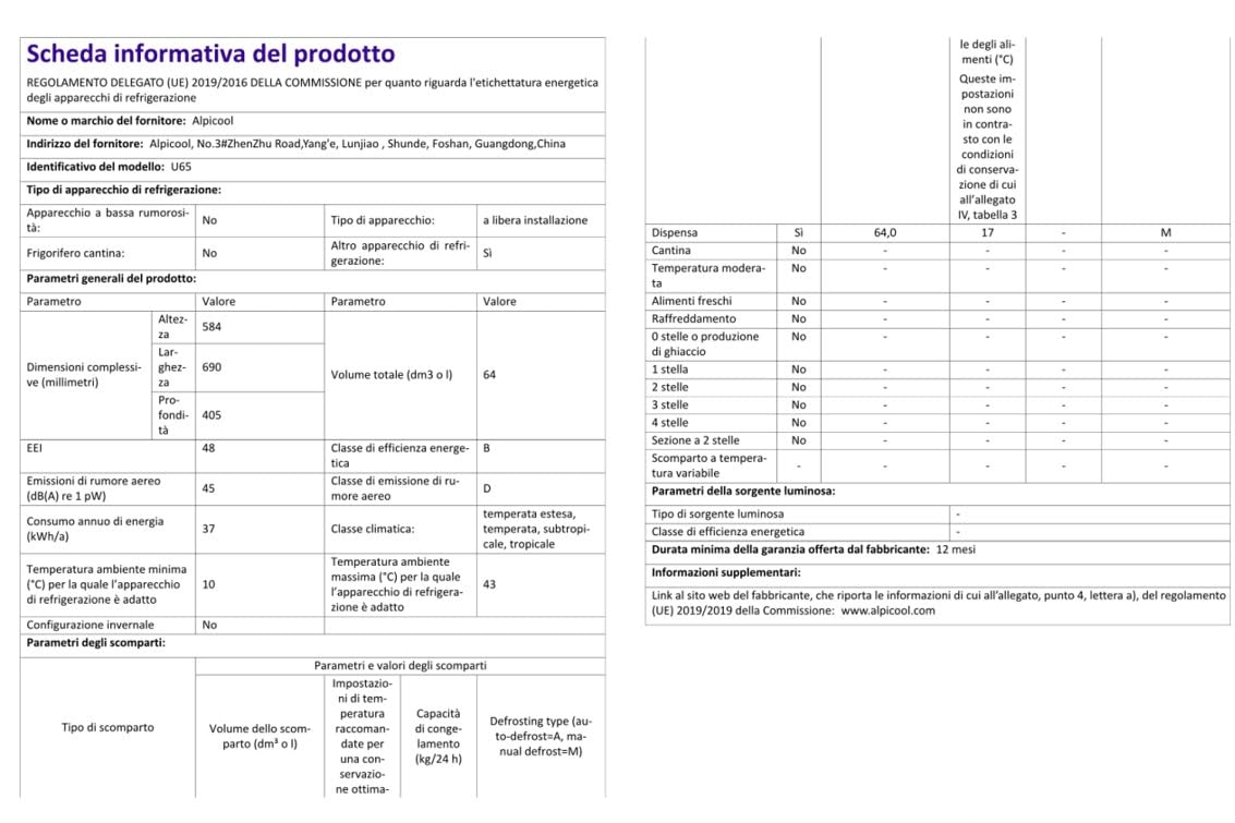 Frigorifero Portatile Compressore 42L KESSER - Congela Fino A -20°C, App Control, 12/24V/230V Per Auto Camper Barche - Foto 6