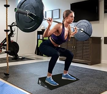 Amazon | SEWDのスクワットウェッジ – 特大20度傾斜ボード かかと高め