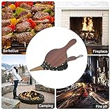 ZASCHMOY Soplador de Aire de Fuelle para Chimenea, Fuelle para Chimenea Herramientas para Chimenea Colección Artesanal Manualidades Manualidades Fuelles de Madera Maciza para Eliminación