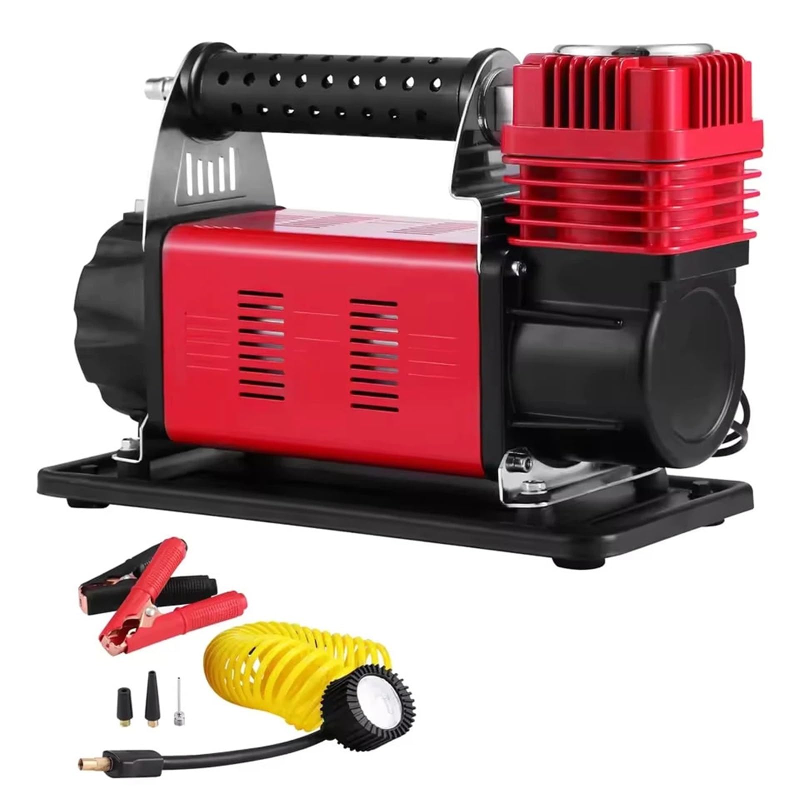 Compresores de Aire portátiles Compresor de Aire portátil de 12V, Bomba de Aire para neumáticos, inflador de Coche, 160L/M, 150 PSI, inflado automático único Inflador Ruedas Coche