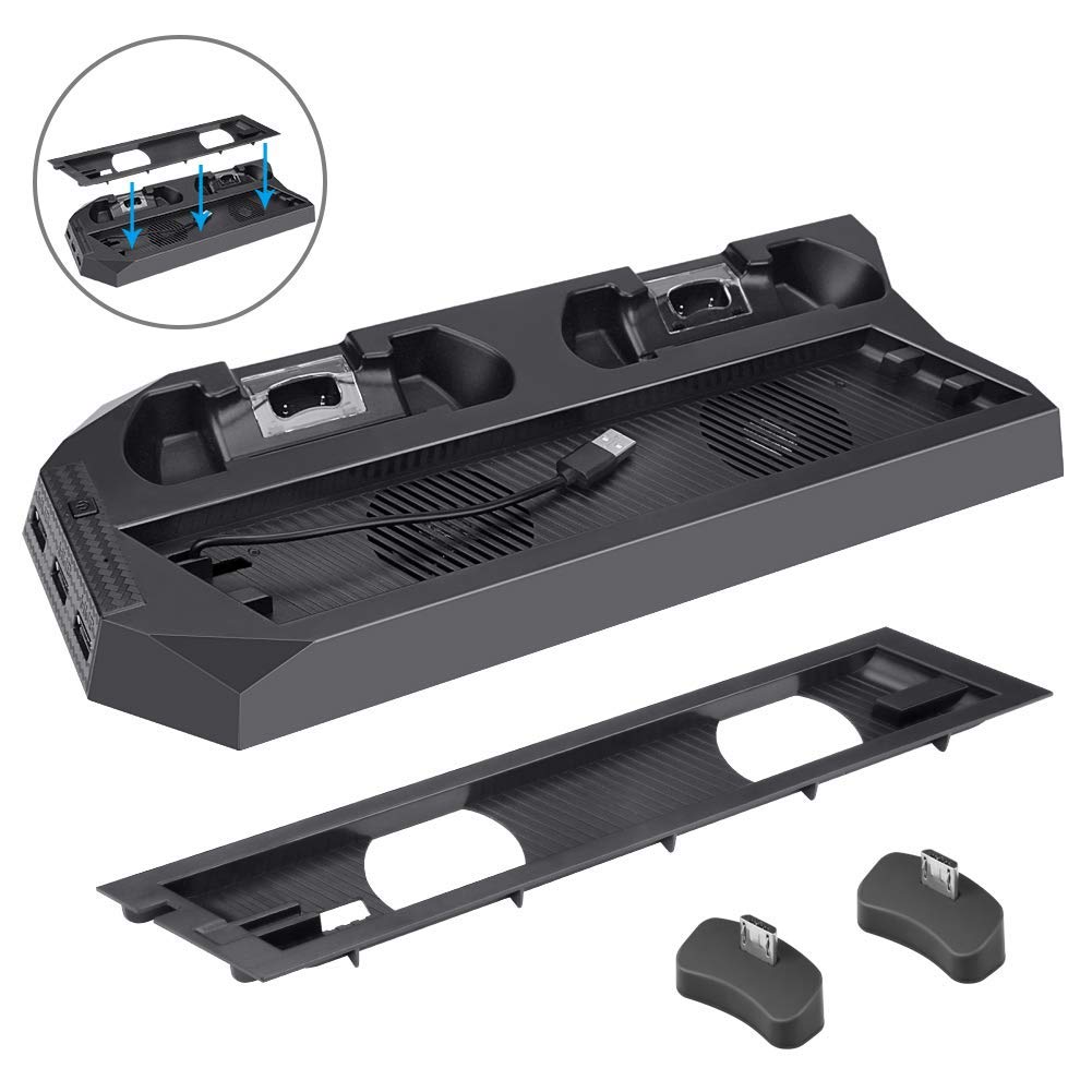 New World PS4 SLIM and PS4 PRO Vertical Stand CoolingStand Cooler Fan with Dual Controller Charge Station for PS4 Slim / PS4 Pro (B08VN8PM9P) Amazon Price History, Amazon Price Tracker