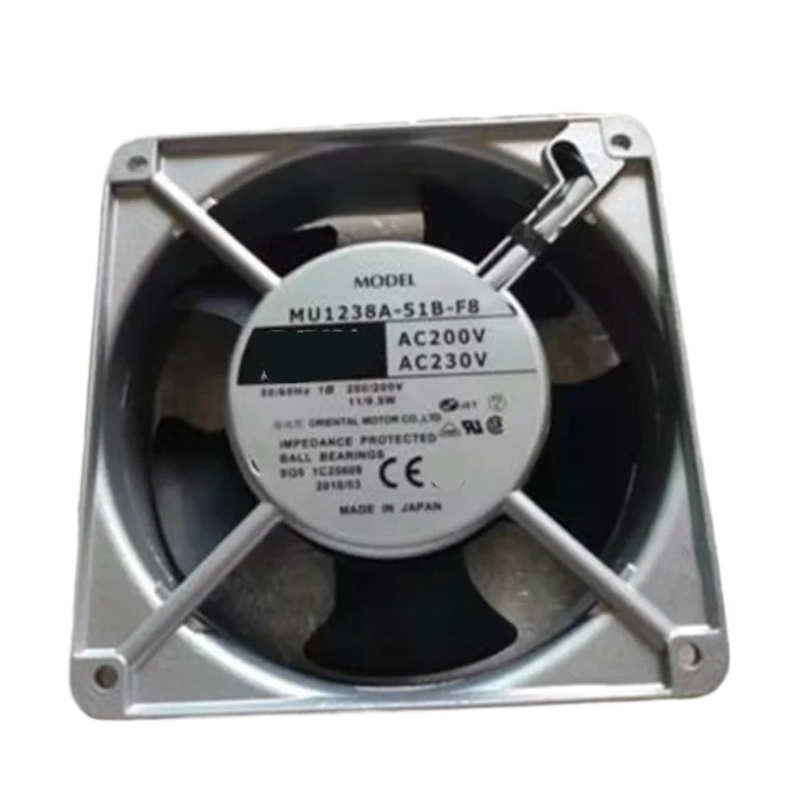 PEQYUACTE MU1238A-51B-F8 AC 220/230V 120 * 120 * 38MM AC Fan