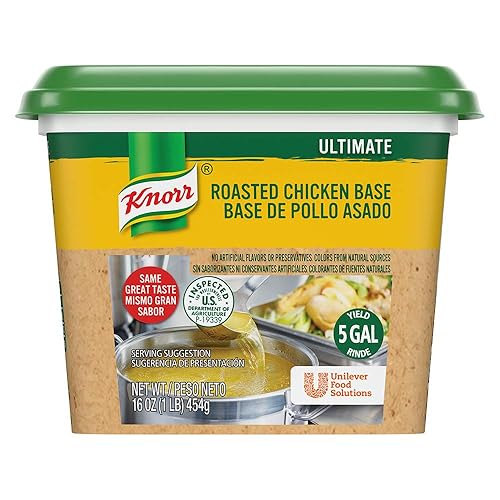 Knorr - Salsa profesional caribeña lista para usar curada estofada con jugo de papaya sin agregar GMS