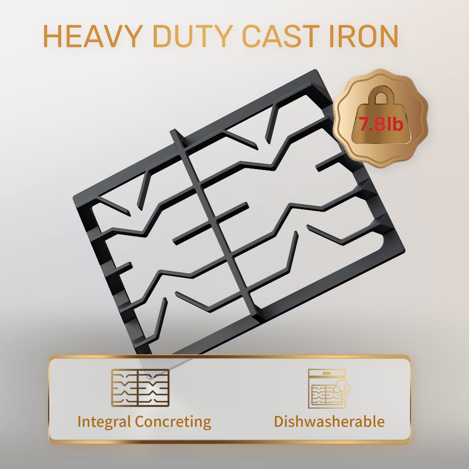 TOPWISH 2 Burner Propane Gas Cooktop, 12" Inch LPG/NG Built-in Gas Stove Top with 2 ITALY SABAF Sealed Burners 18,000BTU, Stainless Steel, RV Stove Top with Thermocouple Protect, Apartment, Outdoor