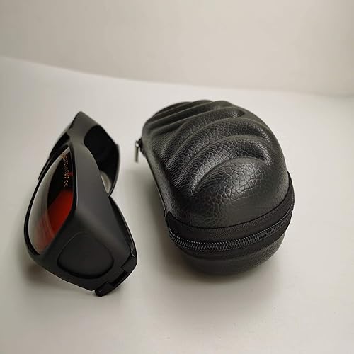 Miniatura 5 de MCWlaser Gafas de seguridad láser para gafas protectoras para 355 nm, 532 nm, 808 nm, 980 nm, 1064 nm (190-540 y 800-1700 nm)