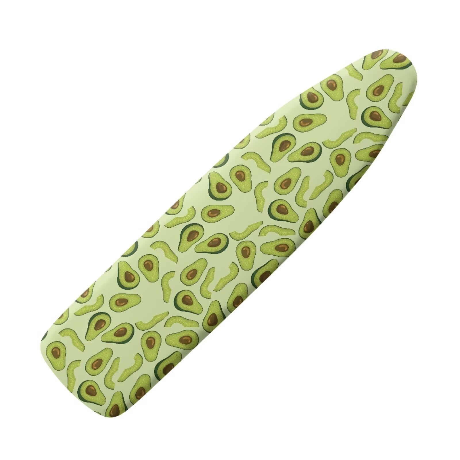 Novelty Ironing Board Cover, Cute Avocado Print 15x54 Ironing Board Cover, Stain Resistant and Non Slip, Elastic Edges,Fashion Home Decoration
