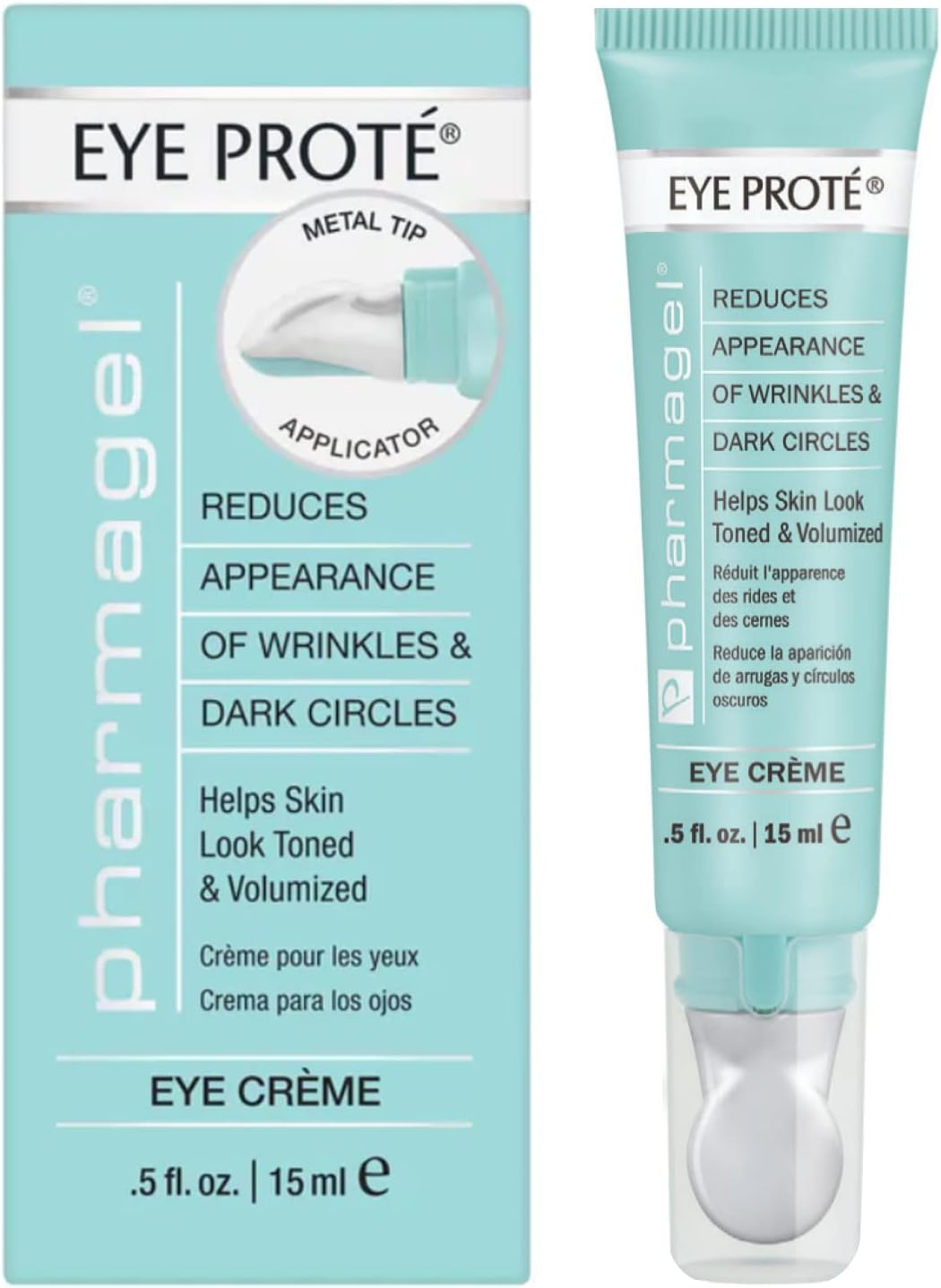Eye Prote Eye Crème | Anti Wrinkle Moisturizing Eye Cream for Dark Circles and Puffiness | Anti Aging Eye Cream & Under Eye Bags Treatment - 0.5 fl. oz.