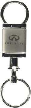 Infiniti Logo Silver Valet Key Chain