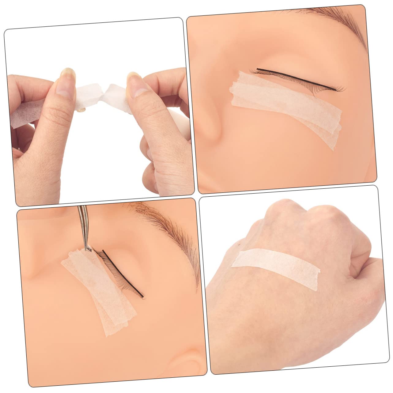 BELLIFFY Eyelash Extension Tape Set (10 Rolls) 4.3m/roll Non-Woven for Lash Techs Salon Use