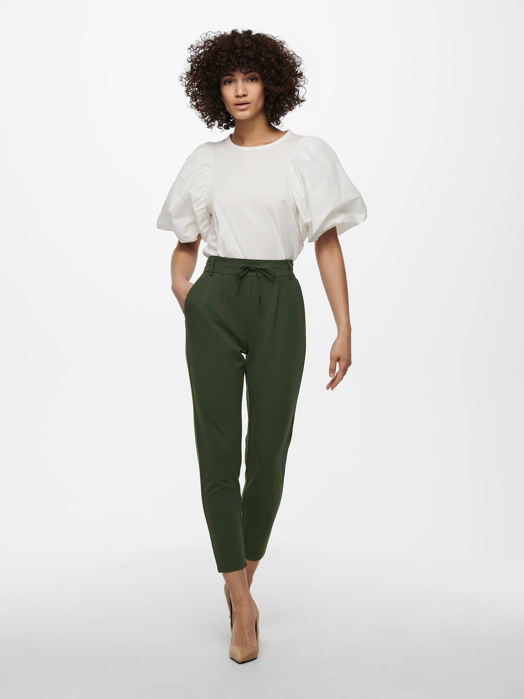 ONLY Women's Onlparis Reg Chino Pants PNT Trouser