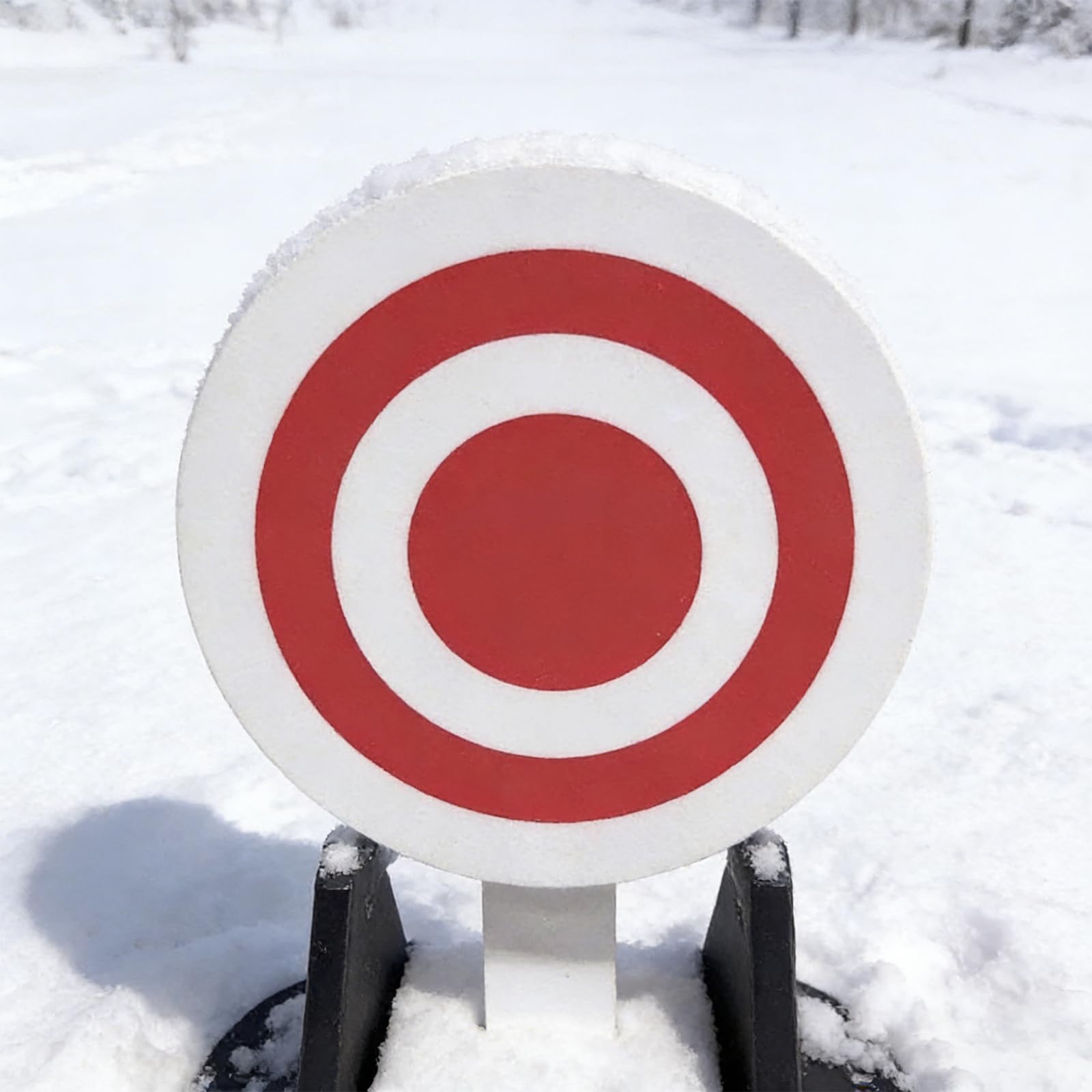Bola de Nieve de Herramienta de Entrenamiento de de Paintball Objetivos de reinicio automático para Accesorios de práctica de Invierno Aire Libre Equipo de Juego de Objetivos de Bola