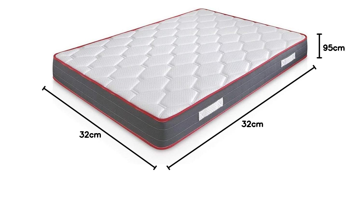 Materasso Singolo in Memory Foam Ergo-therapy 90X200, altezza 18 cm