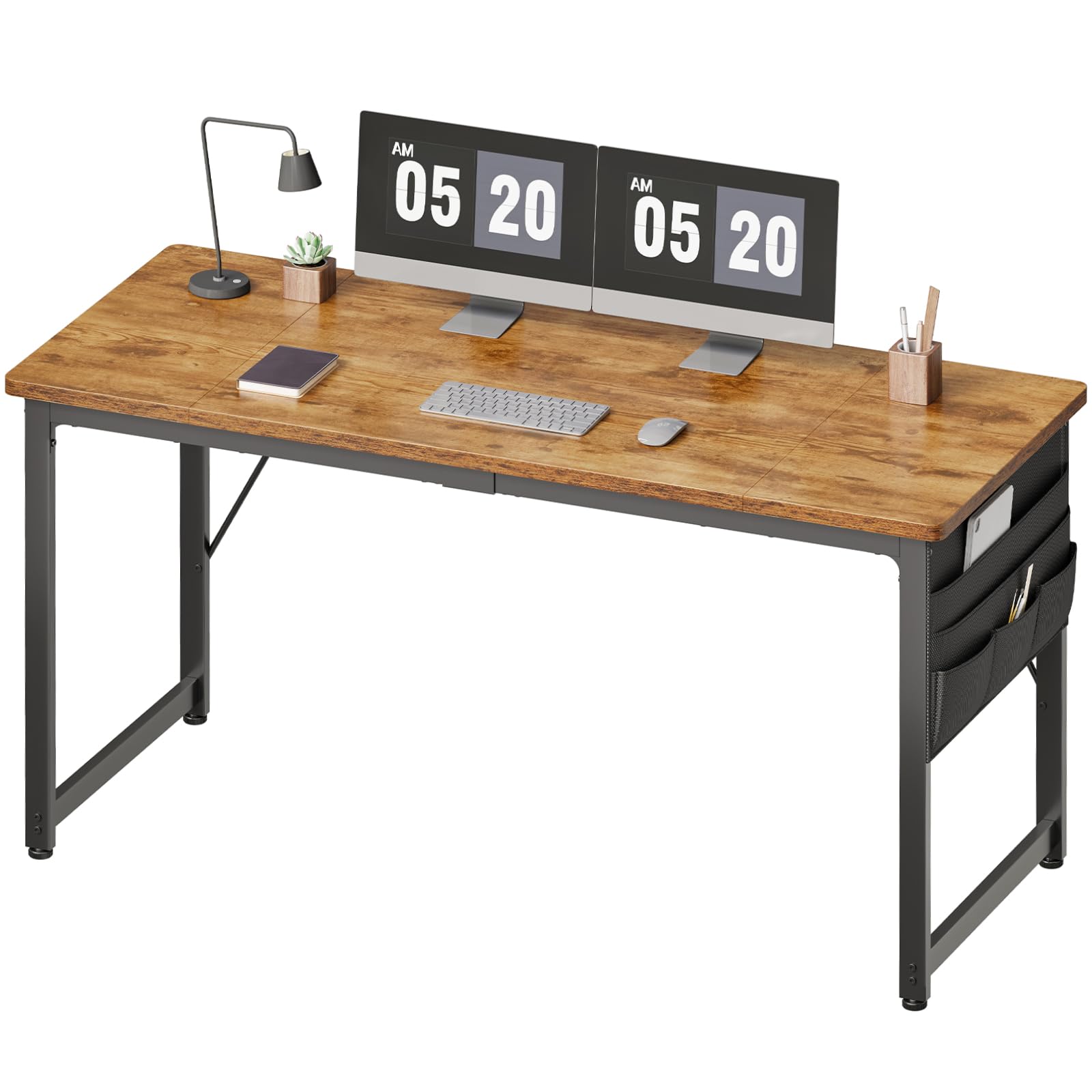 Amazon | YeTom pcデスク 机 デスク ワークデスク 幅140cm つくえ