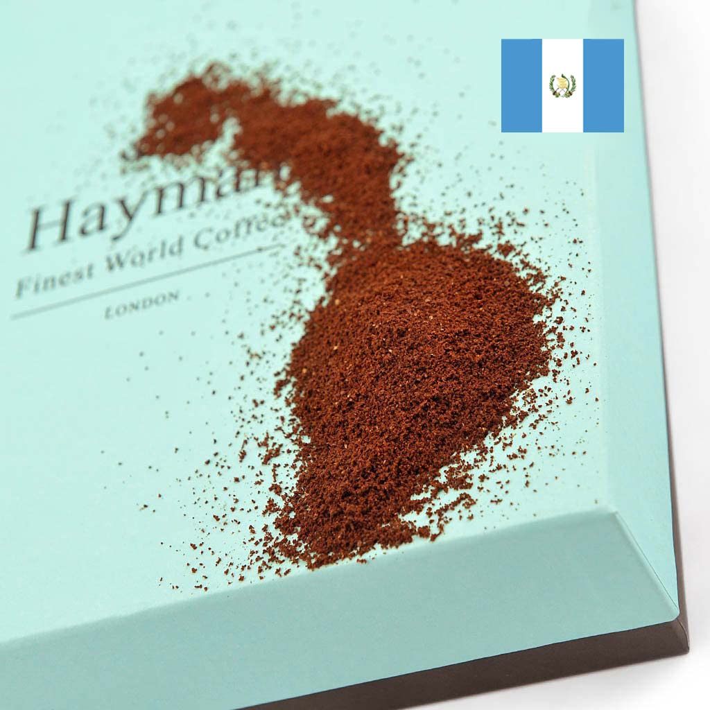 Hayman, 100% Guatemala Finca La Hermosa Specialty Coffee, Ground, Medium Roast, 16oz | Fresh Roasted Guatemalan Coffee