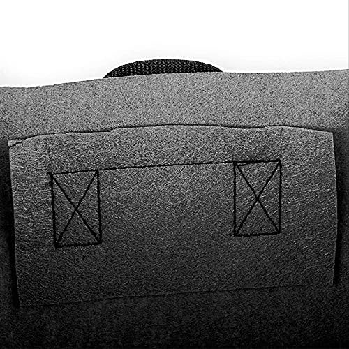 5 Pack Rectangular Garden Grow Bag Felt Planter Bags Square Planting Container Fabric Pots With Handles Outdoor Indoor Garden Growing Pot For Flowers Vegetables Tomatoes Potatoes 60*30*20cm Black