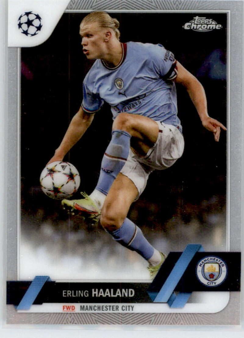 Erling Haaland Topps Chrome リフラクター Erling Haaland Topps Chrome リフラクター