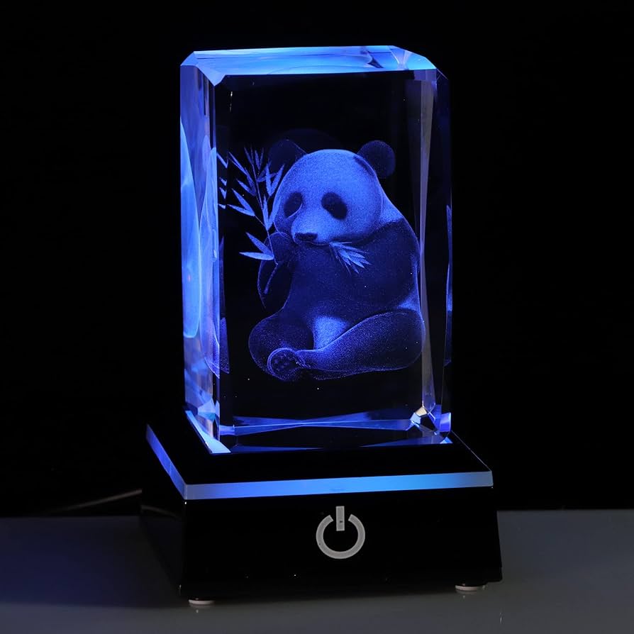 Amazon.co.jp: Qianwei パンダ ギフト 女の子 女性 かわいい 3D