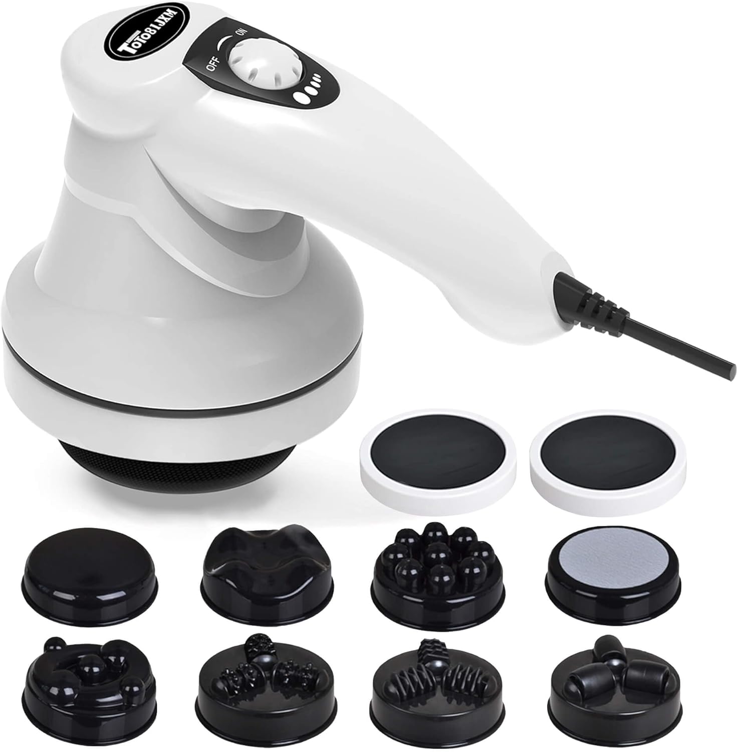 Cellulite Massager – Body Sculpting Machine with Lymphatic Drainage & Skin Tightening for Belly Butt Stomach Legs Arms Fat, Lipo Roller Massager After Surgery, Widearea & Adjustable Speed.