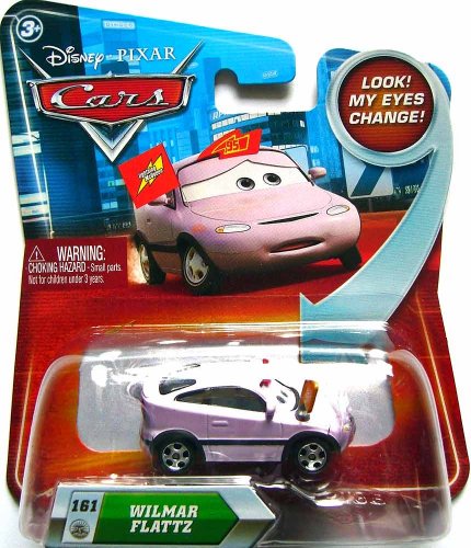 Disney / Pixar CARS Movie 155 Die Cast Car with Lenticular Eyes Series Wilmar Flattz