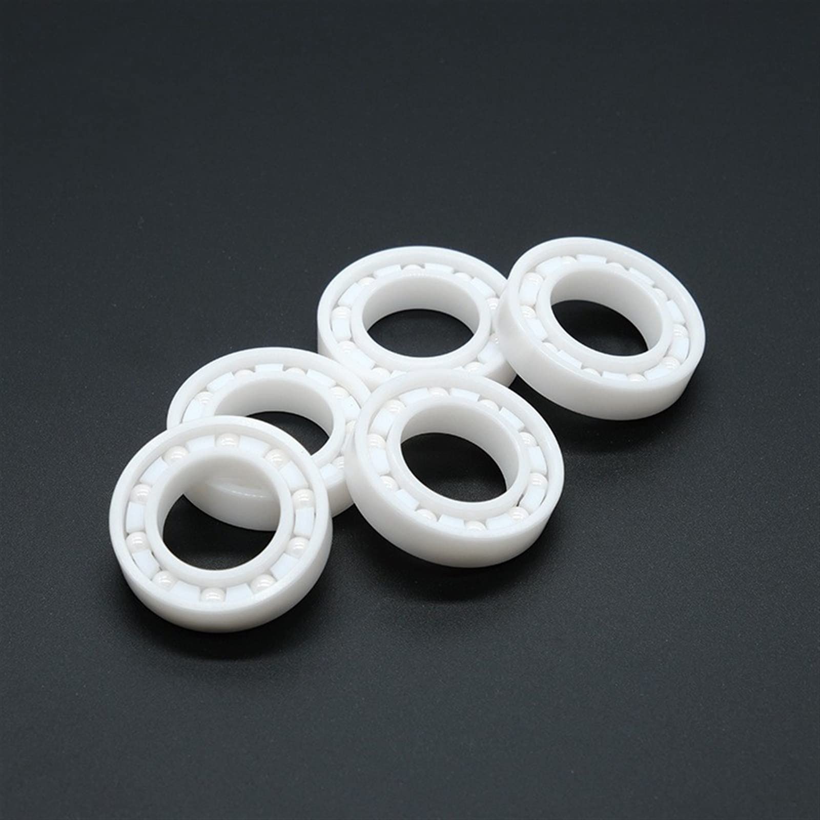 Roulement en céramique de zircone ZrO2, 1 pièce, 6900 6901 6902 6903 6904 6905 6906 6907 (Color : 6803 17x26x5, Size : 2RS - Double sealed)
