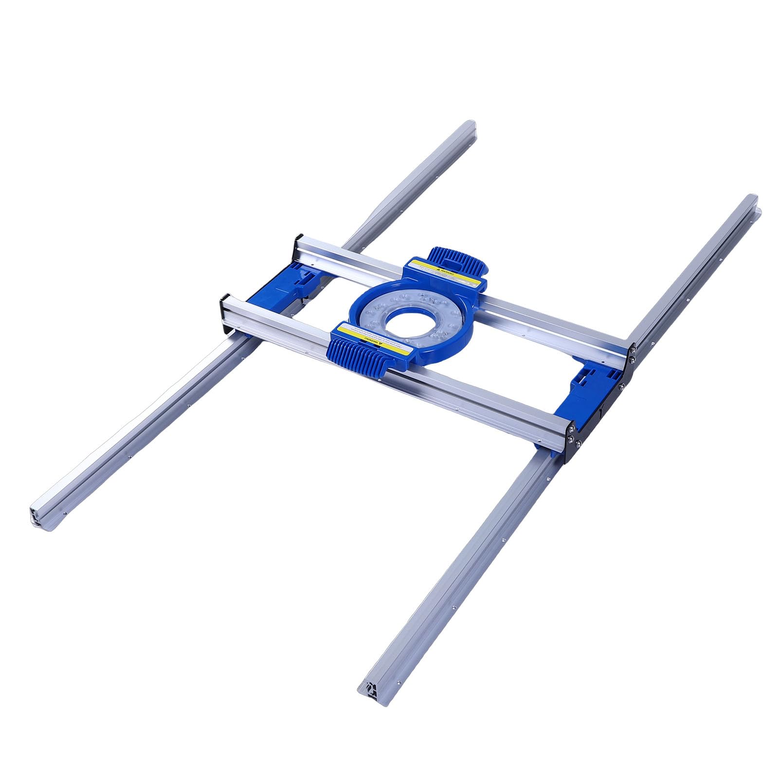 Traîneau de Toupie Réglable, Rail de Guidage Précis, Glissière à Faible Friction, Chariot, Curseur en Plastique renforcé, Installation Rapide sur un établi, Toupies de Taille