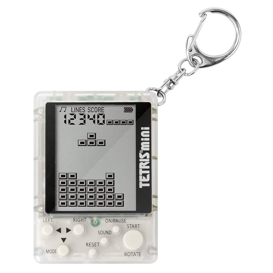 GAMETECH TETRIS mini テトリス ミニ クリアピンク ゲームテック 在庫あり[メール便OK]【新品】テトリスミニ クリア