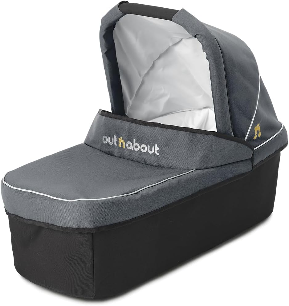 Out n About Nipper Carry Cot - Steel Grey…