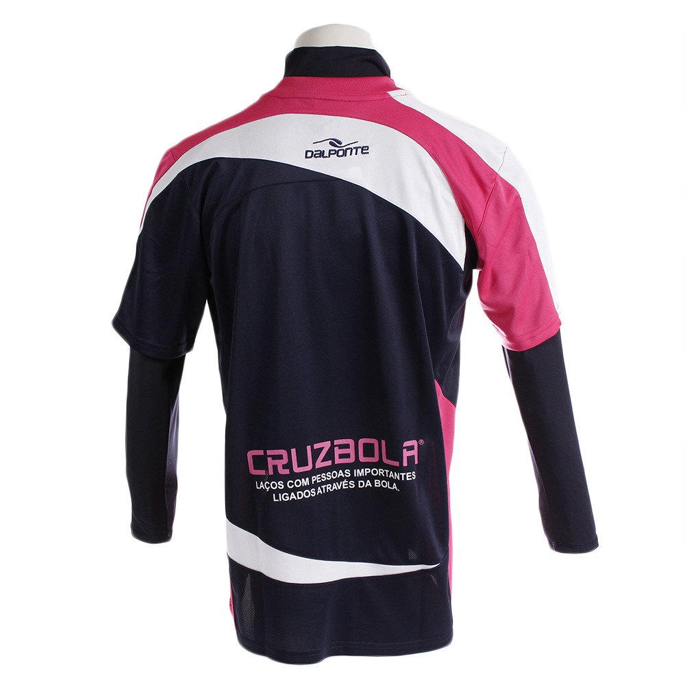 Amazon.co.jp: DalPonte DPZ0182 NVY×PNK Men's Practice Shirt