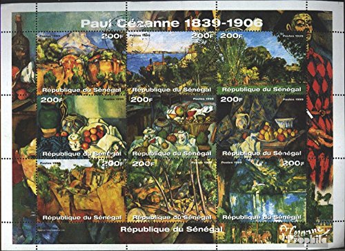Senegal 1898-1906 Minifoglio (Completa. Problema.) 1999 Dipinti (Francobolli per i Collezionisti) Pittura