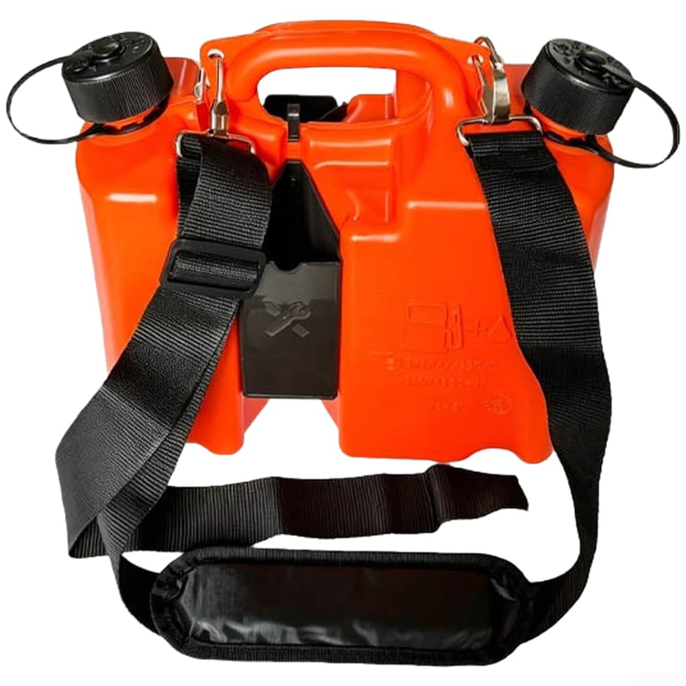 Bidon diesel rouge 5 l avec poignée ergonomique (stayle 1)
