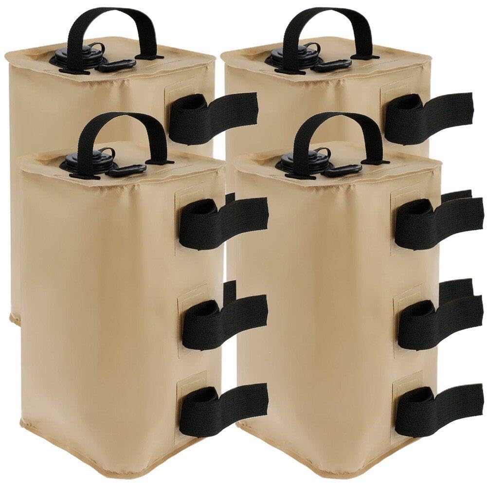 Bolsas de pesas para dosel que evitan voladuras de carpas exteriores 4 piezas