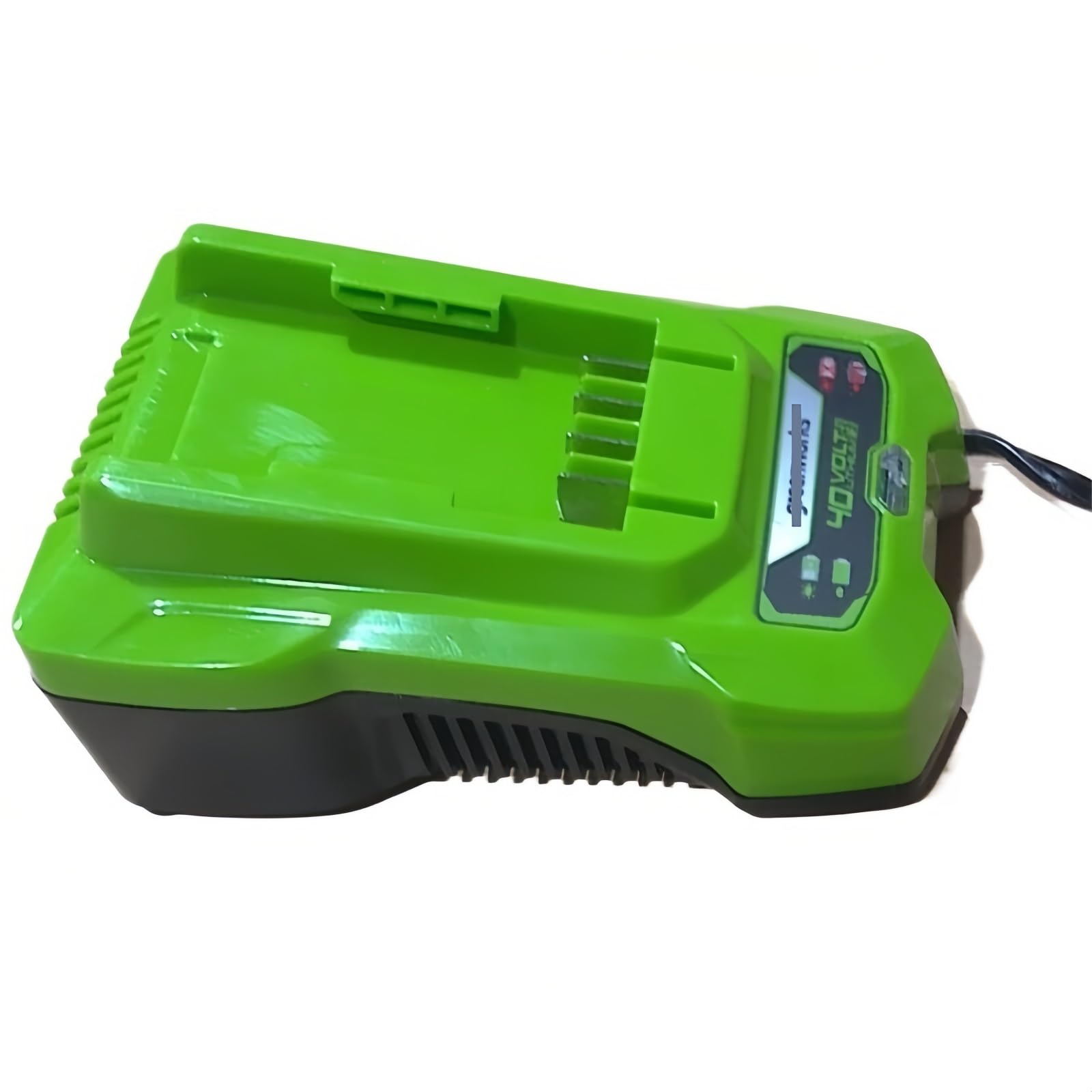 Akumulator litowy G40C 40 V, elektryczna piła łańcuchowa, kosiarka do trawy, piła do żywopłotów i gałęzi, ładowarka 2 A, 230 V. Kompatybilny z Greenworks 40 V. 29462 29472, elektryczne narzędzie ogrod