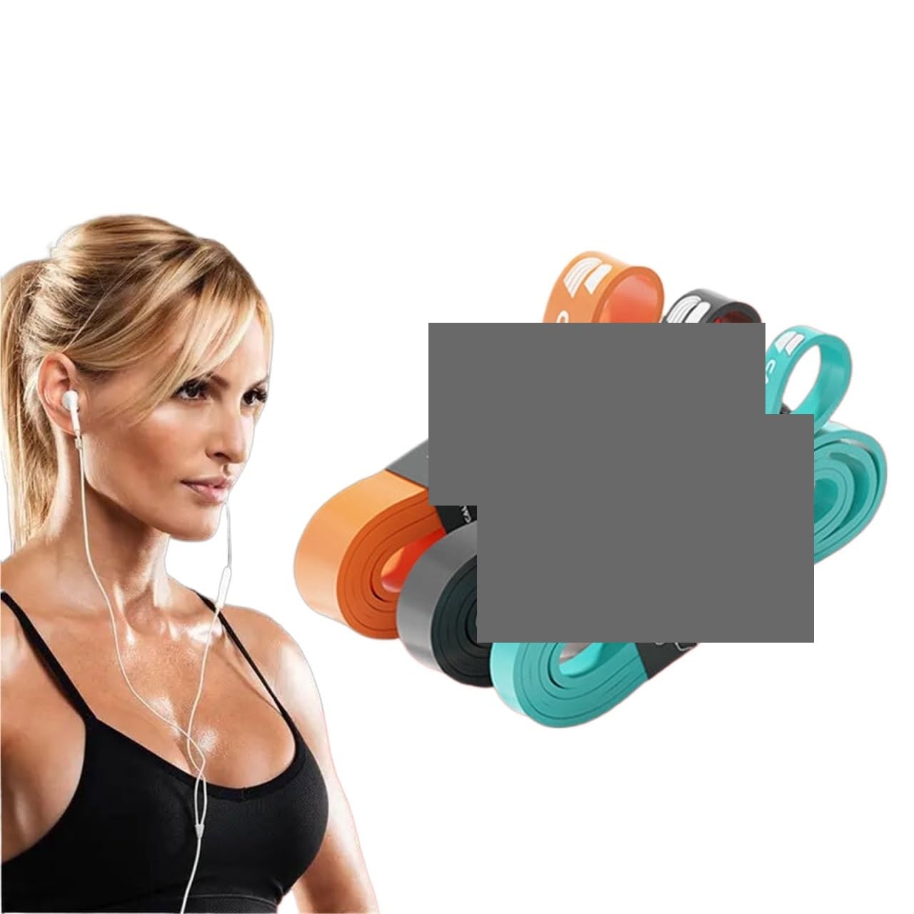 Gomas Elasticas Musculacion Banda Elástica De Resistencia | For hombres y mujeres fuerza Fitness ejercicio Yoga tensión Pull Up Resista