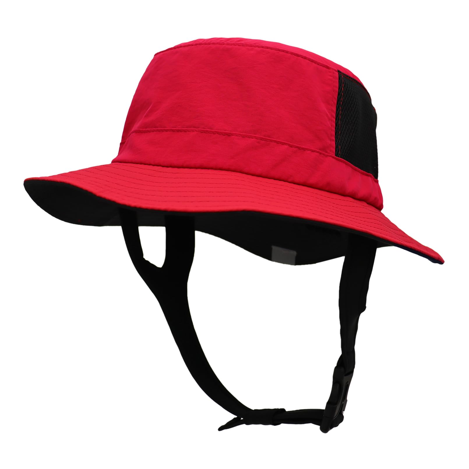 Huakunda Sombrero de sol para hombre UPF50+ sombrero de playa de ala ancha de secado rápido al aire libre correa de barbilla ajustable sombreros de pesca