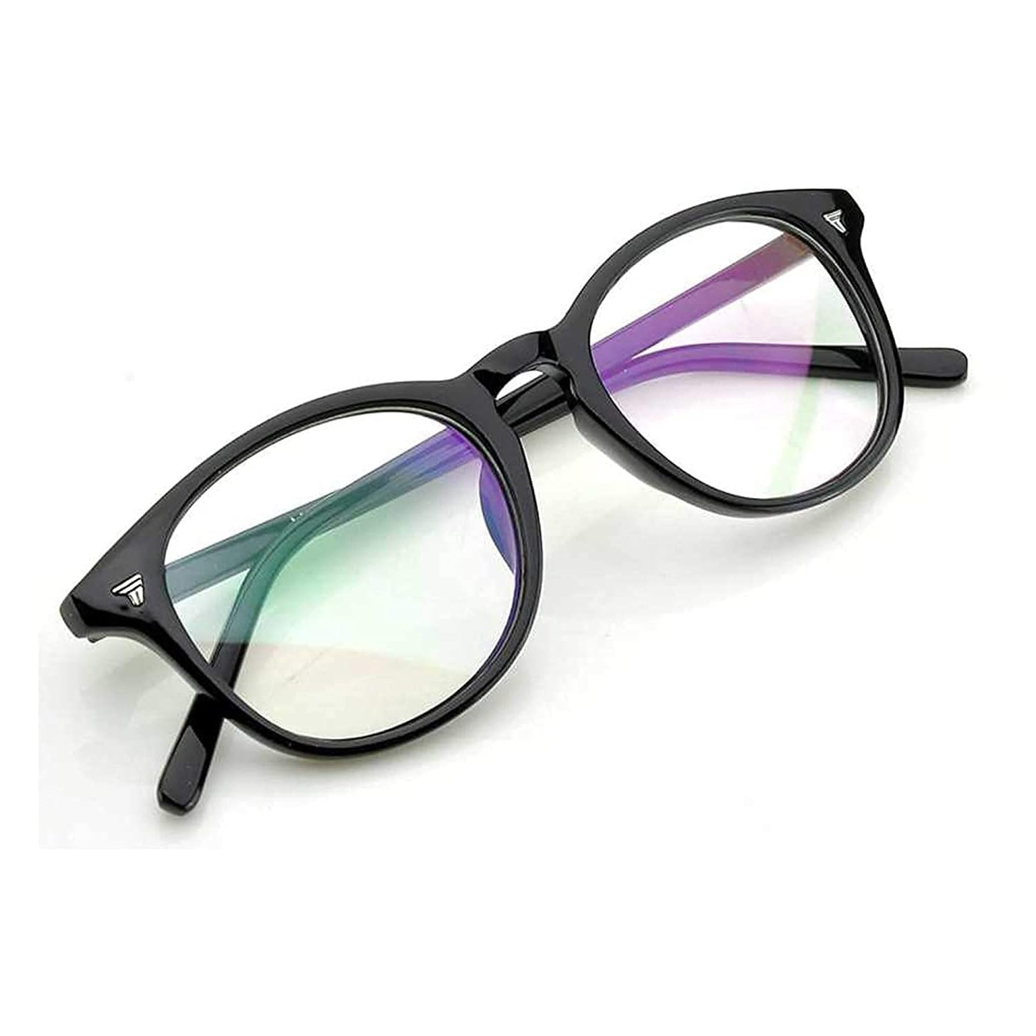 Blue Light Blocking Blue Cut Anti Glare Round Glasses Men and Women for Eye Protection from UV by Computer/Tablet/Laptop/Mobile