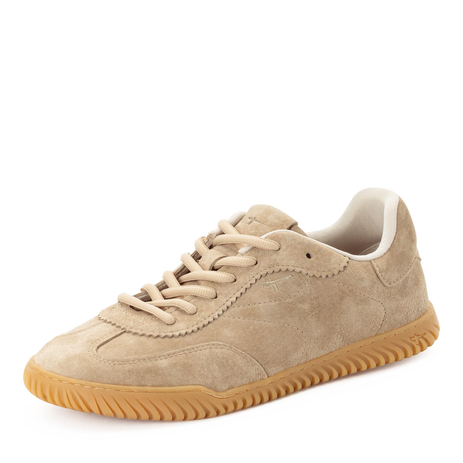 Tamaris Women Sneaker Low Leather beige 6.5 UK
