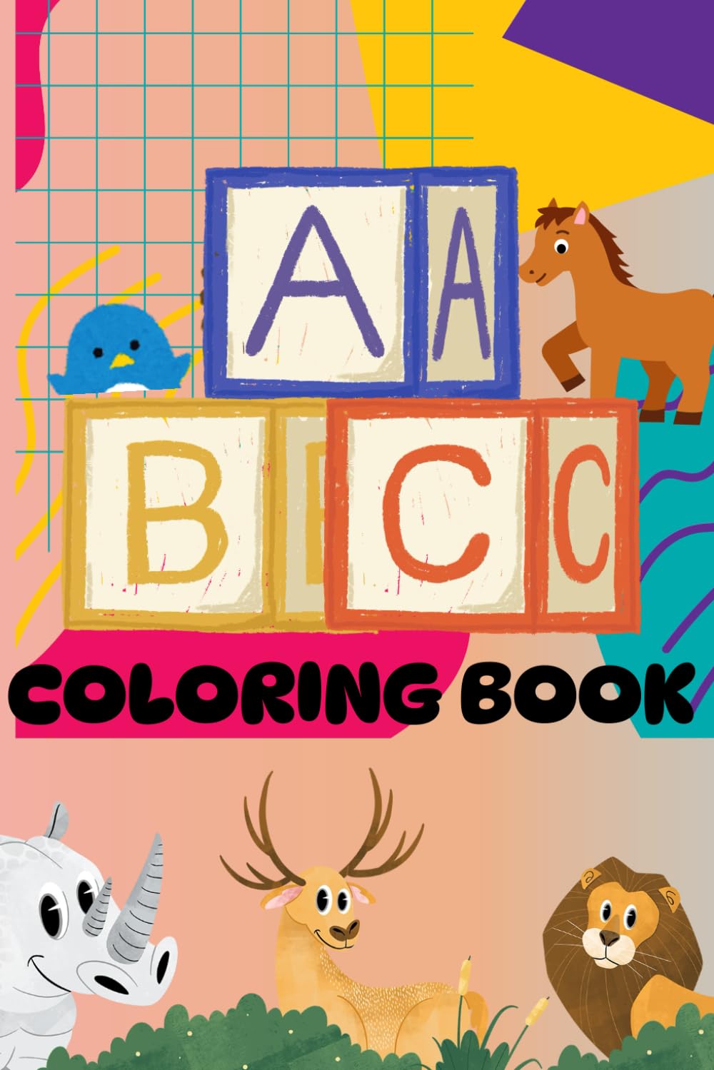 ABC Learn and Color: A to Z Fun!