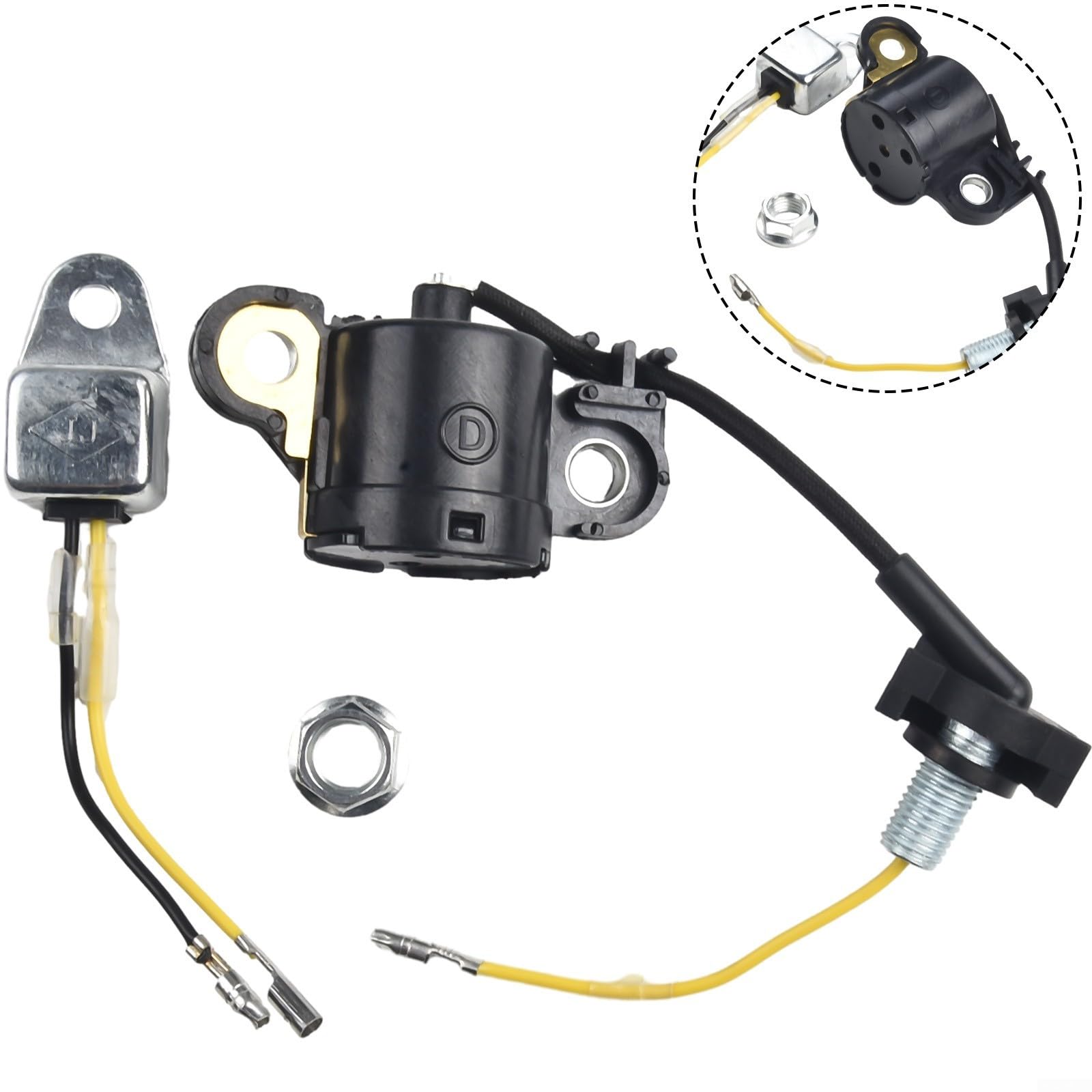 Amazon.com: Low Oil Sensor, ON Off Engine Stop Switch Low Oil