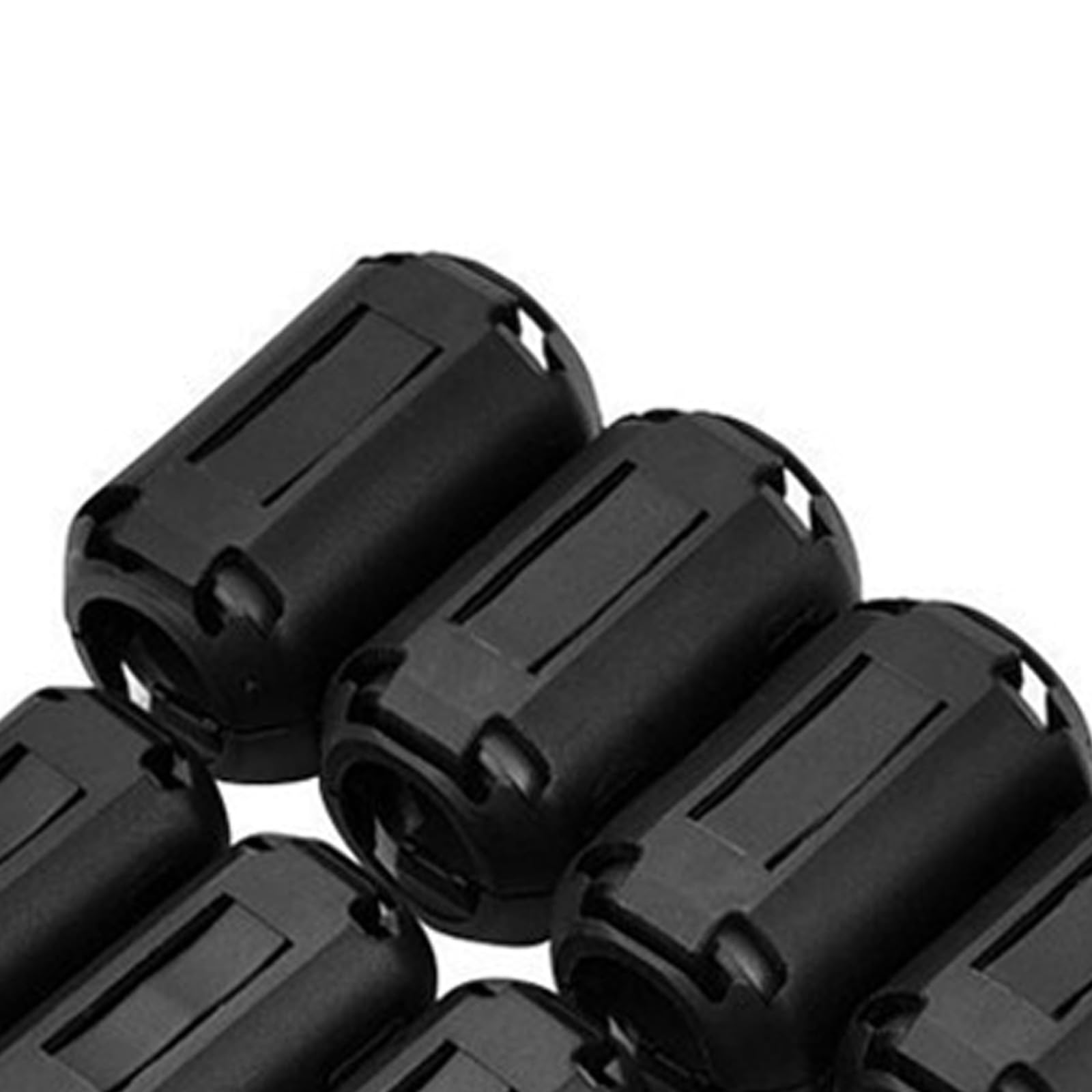 Clip per filtro antirumore da 35 alte prestazioni in ferrite Clip per filtro soppressore rumore per la trasmissione segnali puliti Filtro soppressore rumore facile da