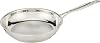 Sartén abierta Cuisinart de 8 pulgadas, acero inoxidable, apta para lavavajillas, compatible con inducción, gas y eléctrica, mango Cool Grip 1
