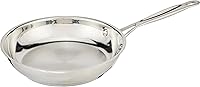 Cuisinart 722-20 8-Inch Chef's Classic Stainless Steel Skillet | Even Heat, Dishwasher Safe, Lifetime Warranty