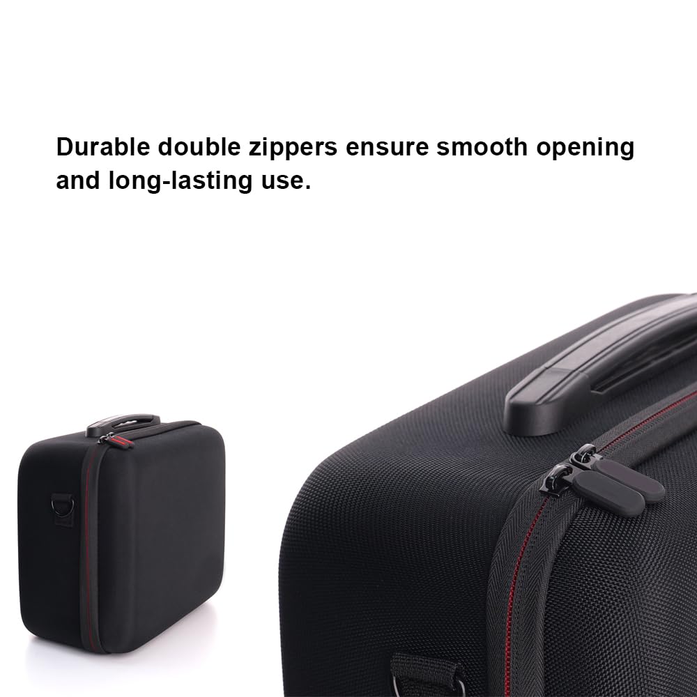 Generico Custodia da trasporto Per Switch 2 Custodia per schede di gioco Accessori EVA di grandi dimensioni con scomparti per schede di gioco e tasche multiple per dock, adattatore CA, controller