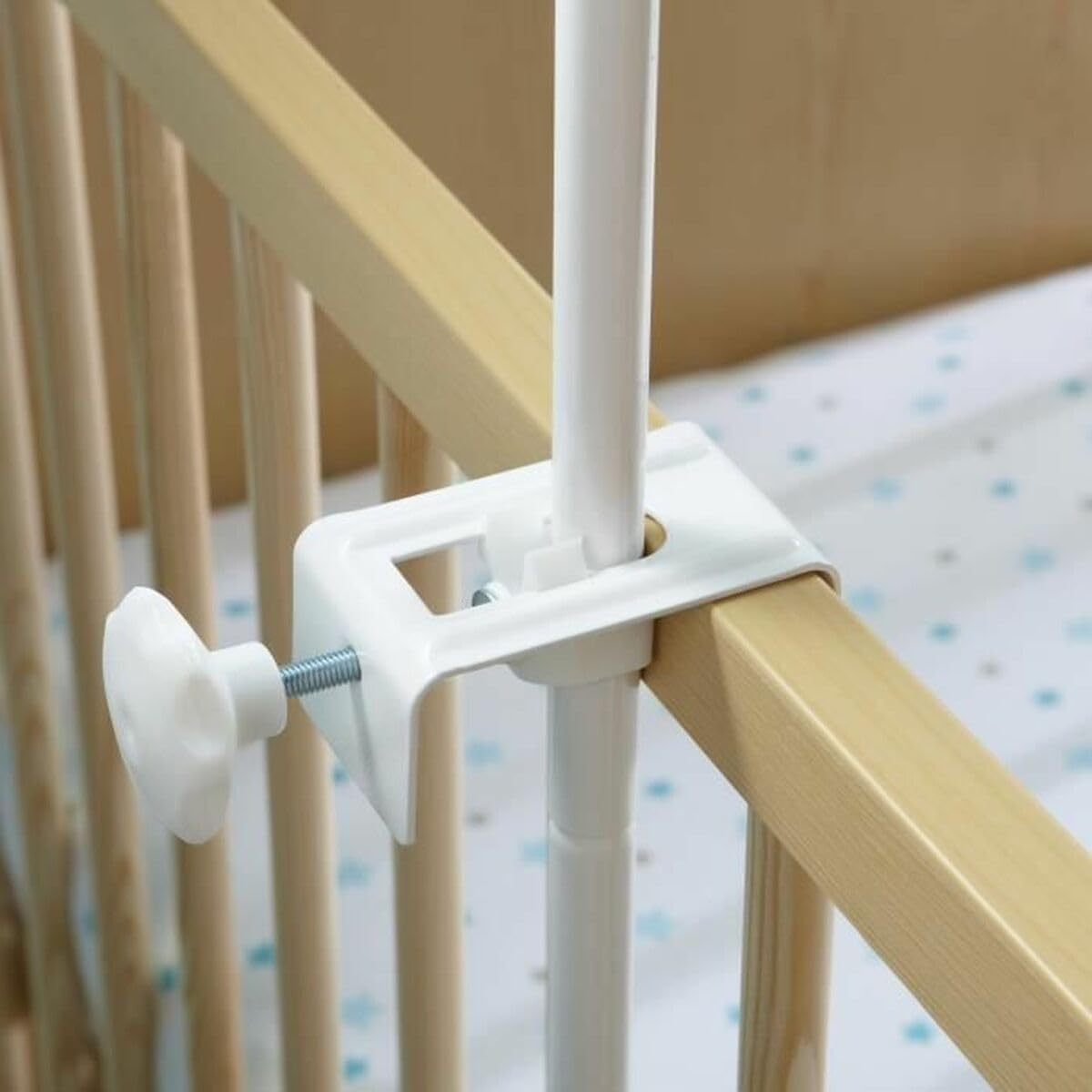 Poyetmotte sul letto a baldacchino supporto regolabile con chiave
