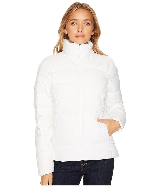 Women's white north face puffer jacket Clearance