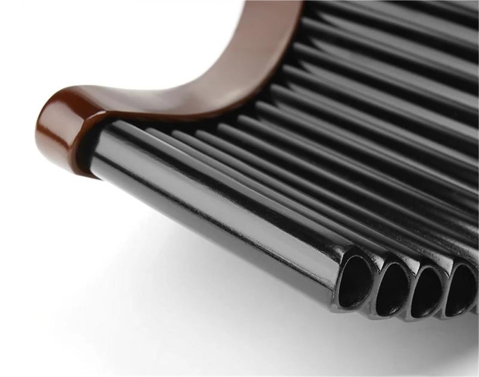 La Flûte De Pan 15 Tuyaux G Clé À La Main Panpipes Chinois Traditionnel Bois Instrument De Musique Bambou Pan Pipes Flûte(Left)