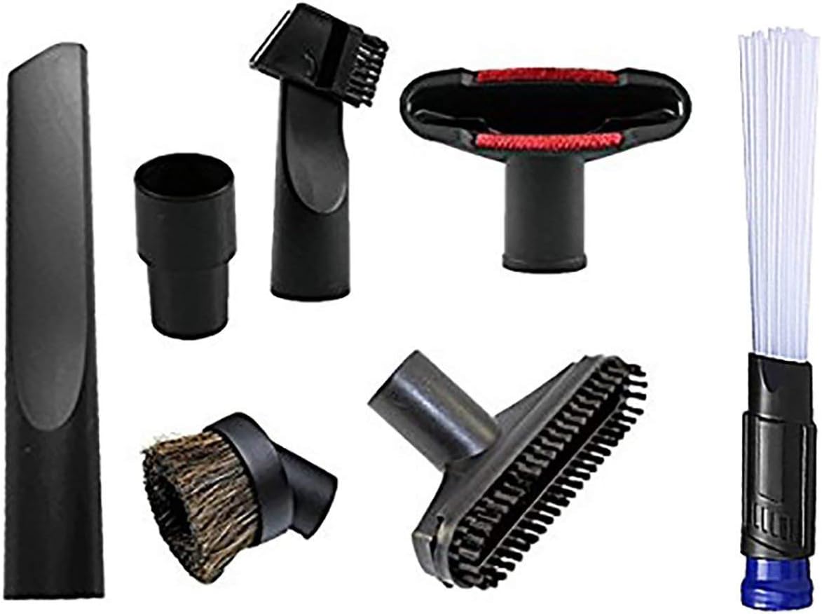 ANBOO 1 1/4 inch Vacuum Attachments Accessories to ​1 3/8 inch Vacuum Dusty Brush for 32mm and 35mm Standard Hose -