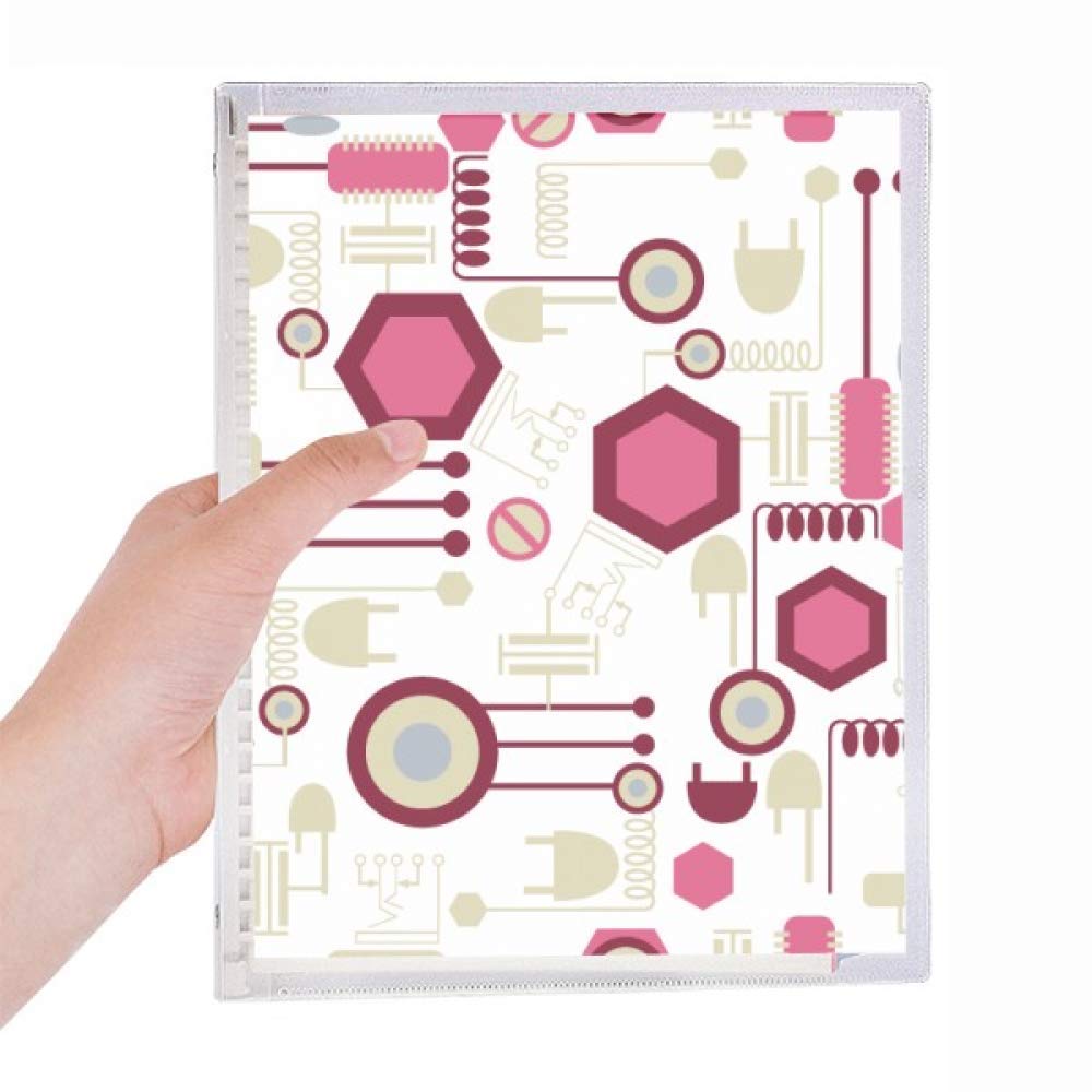 Carnet de notes à spirale rechargeable, idéal pour les cours d'électronique et de code en amphi - 5