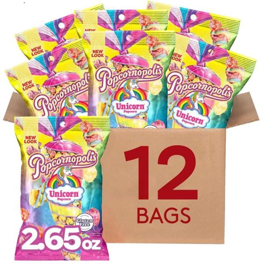 PopcornopolisUnicorn 12 ct, 2.65 oz (Pack of 1)
