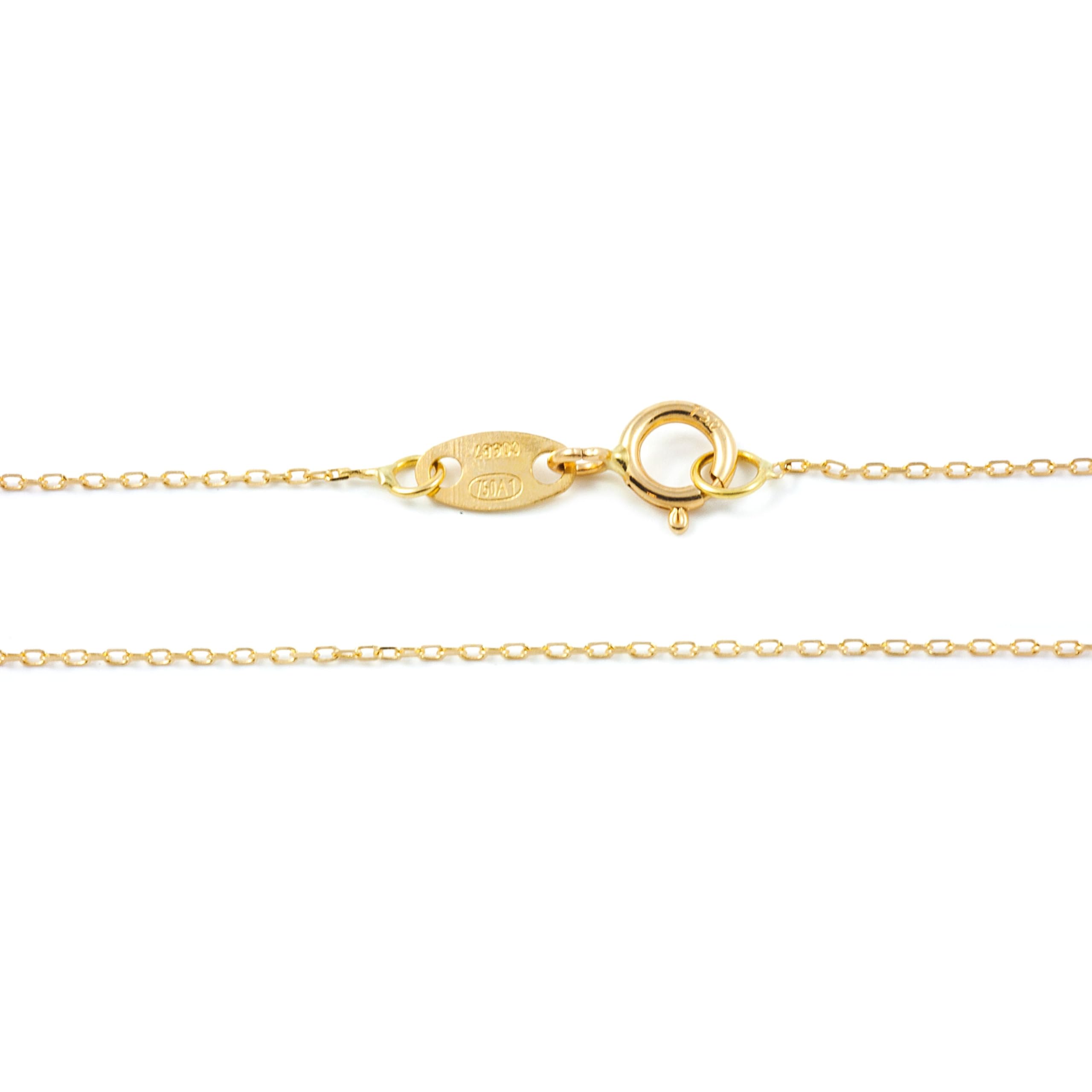 Monde Petit Catena - oro giallo 18k (750) (50 cm) - Scatola Regalo - Certificato di garanzia